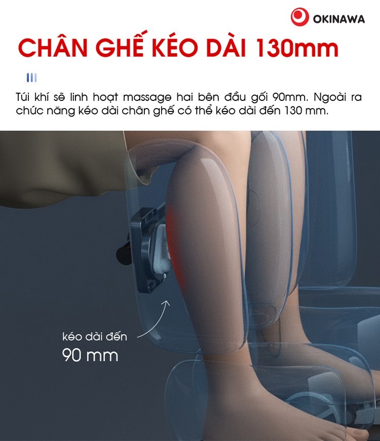 Ghế Massage Okinawa Legacy S-801 15