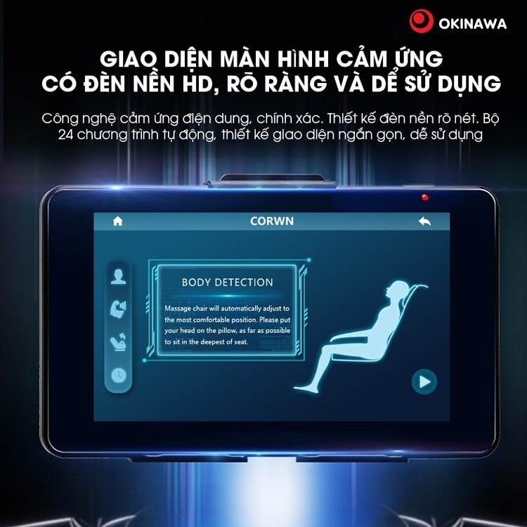 Ghế Massage Okinawa Legacy S-801 9