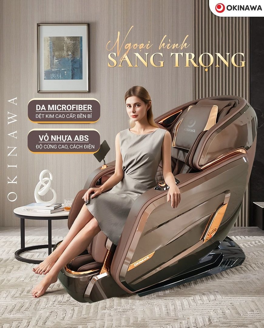 Ghế Massage Okinawa Moon S-918 3