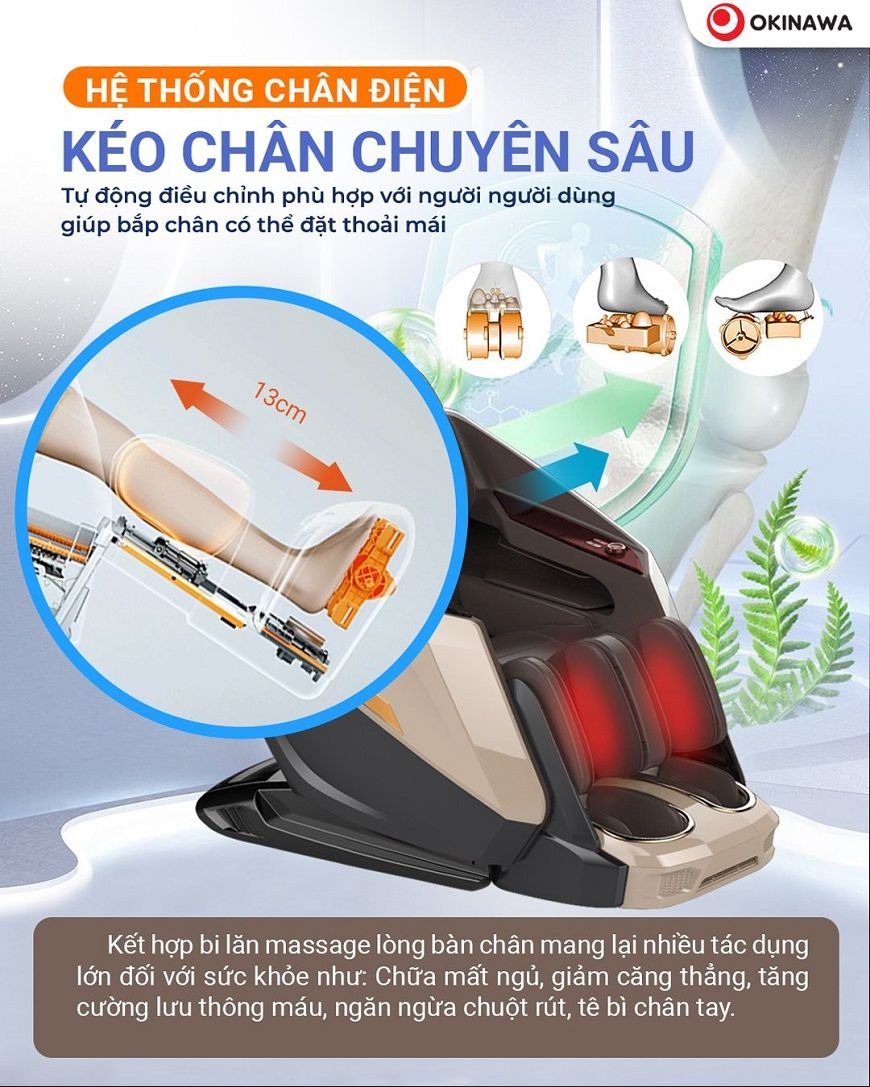 Ghế Massage Okinawa Morning Star S-803 10