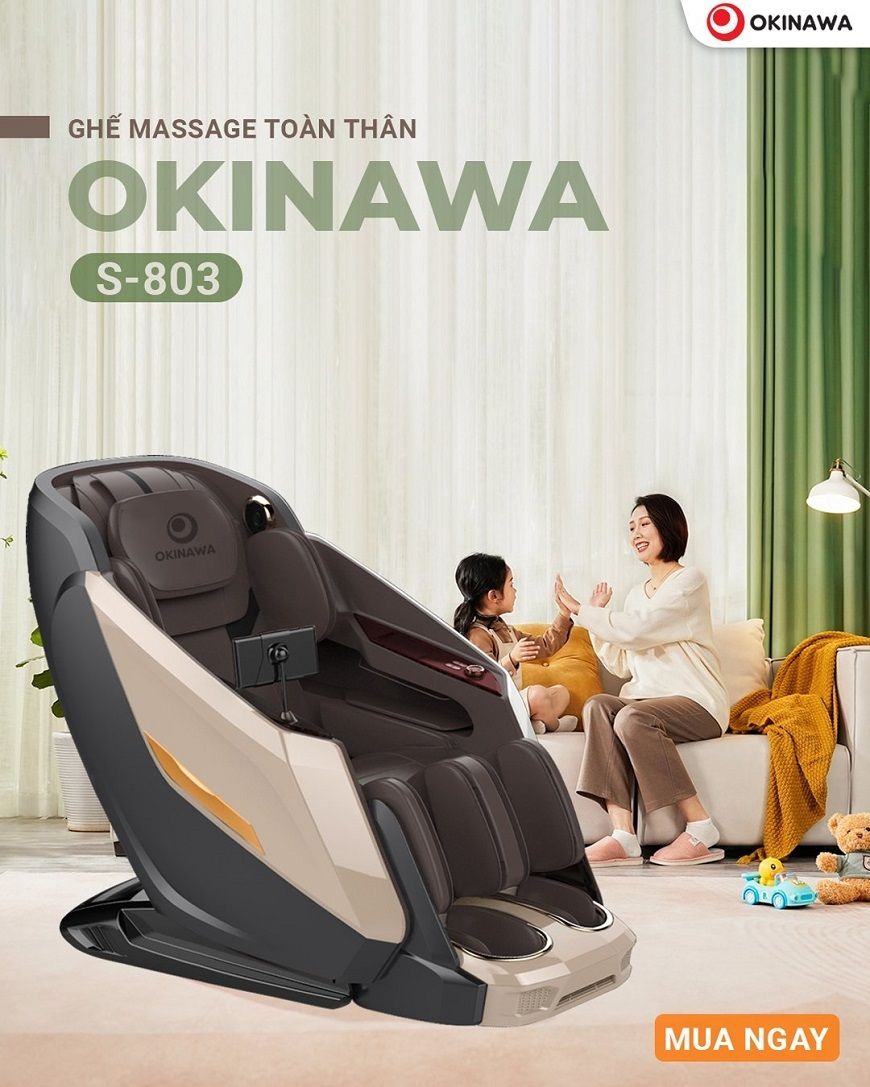 Ghế Massage Okinawa Morning Star S-803