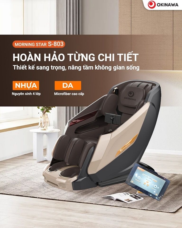 Ghế Massage Okinawa Morning Star S-803