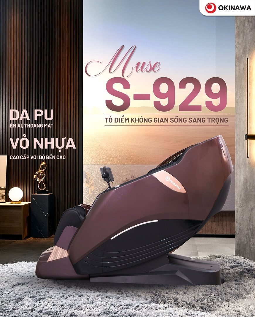 Ghế Massage Okinawa Muse S-929 2