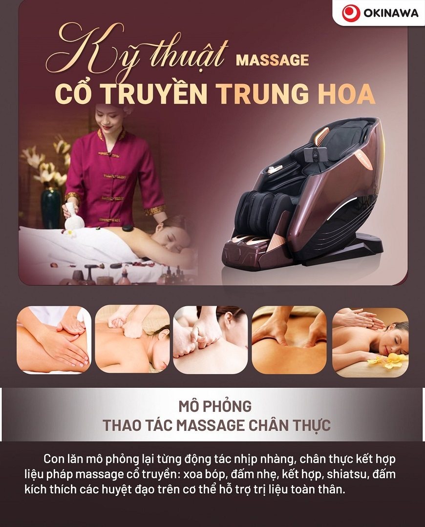 Ghế Massage Okinawa Muse S-929 7