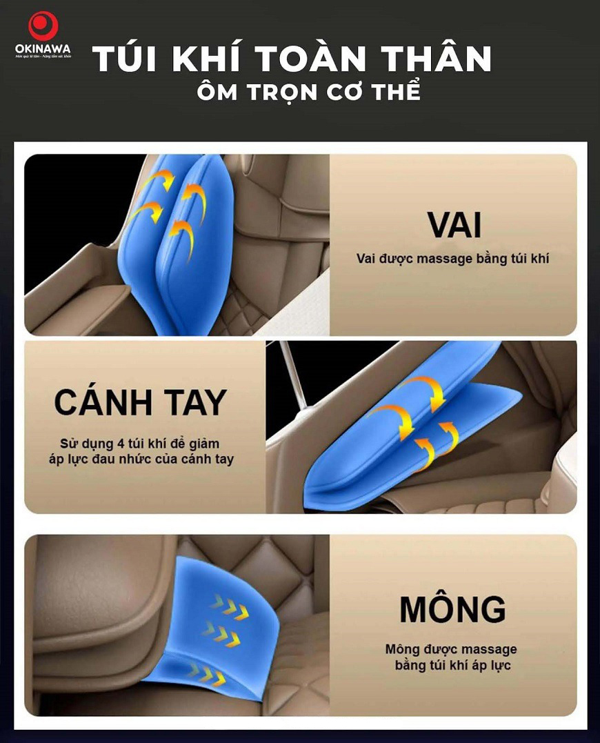 Ghế Massage Okinawa OS-210 5