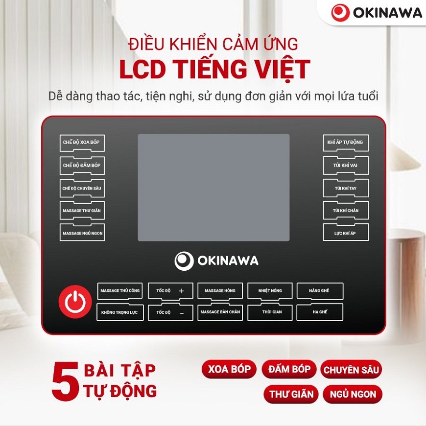 Ghế Massage Okinawa OS-219 4