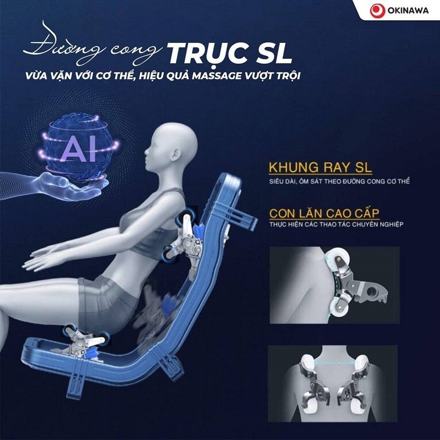Ghế Massage Okinawa OS-258 4