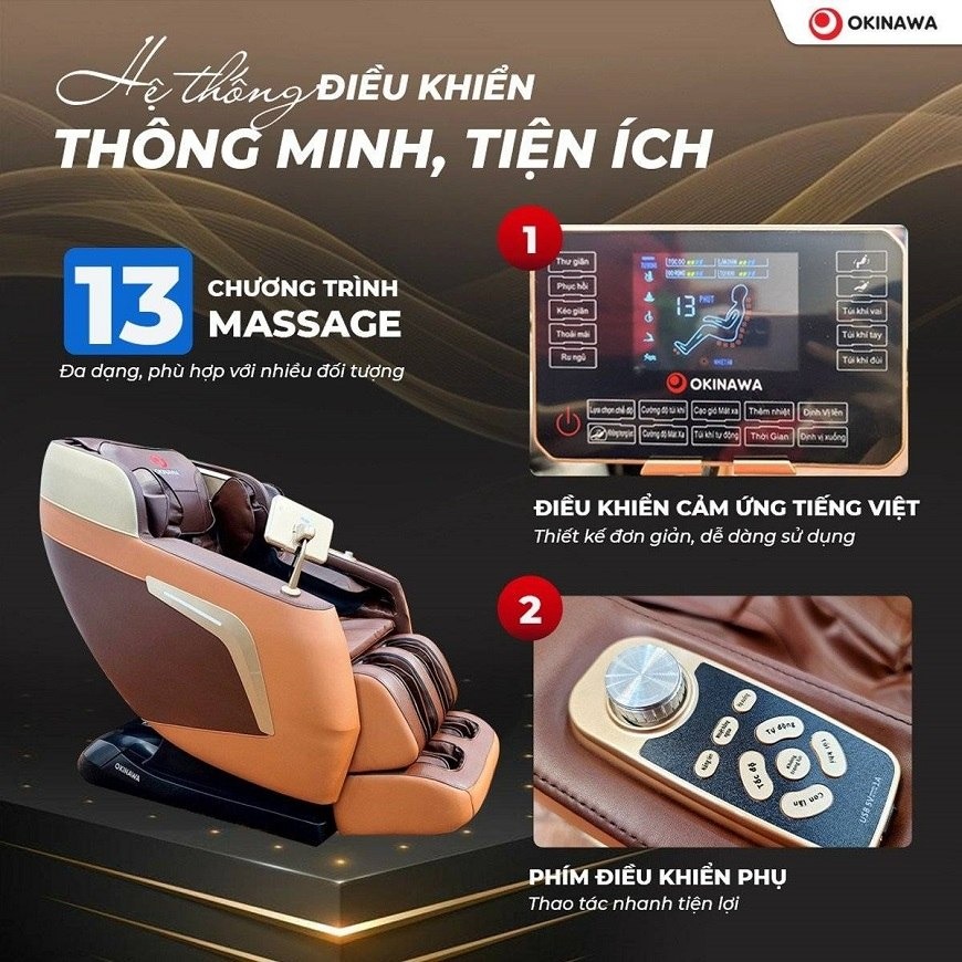 Ghế Massage Okinawa OS-258 5