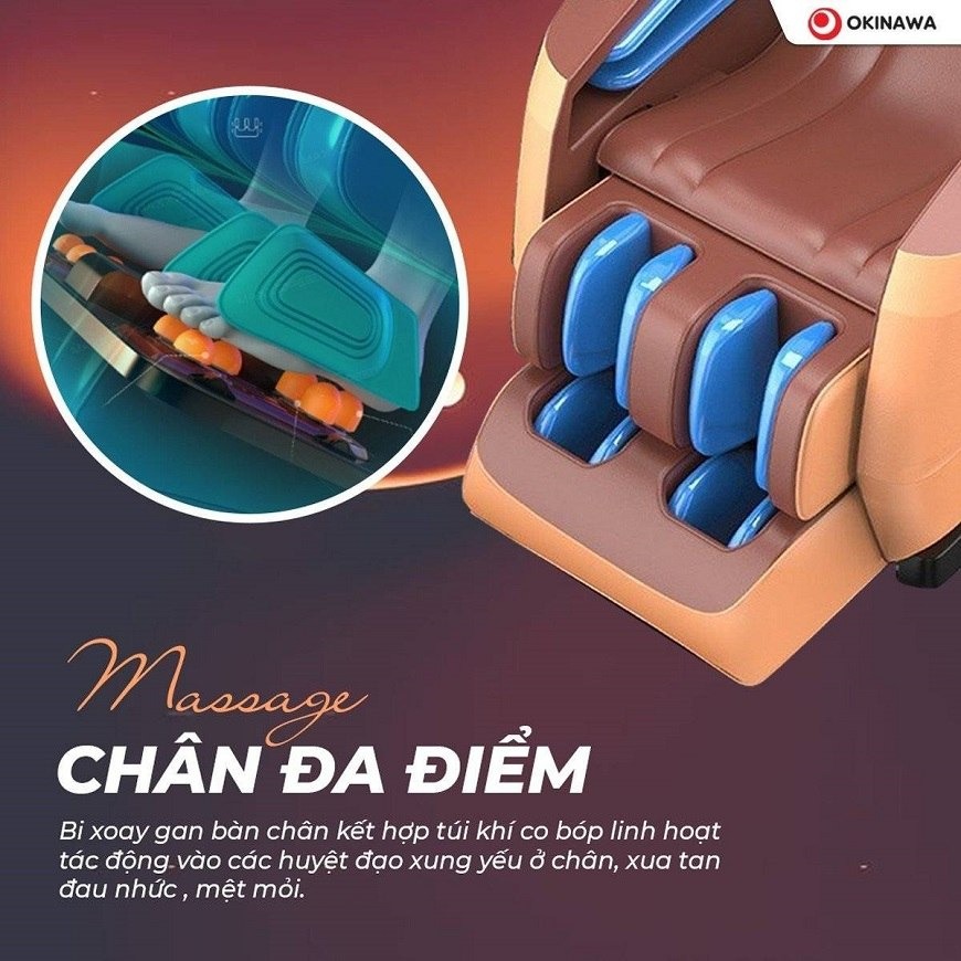 Ghế Massage Okinawa OS-258 9