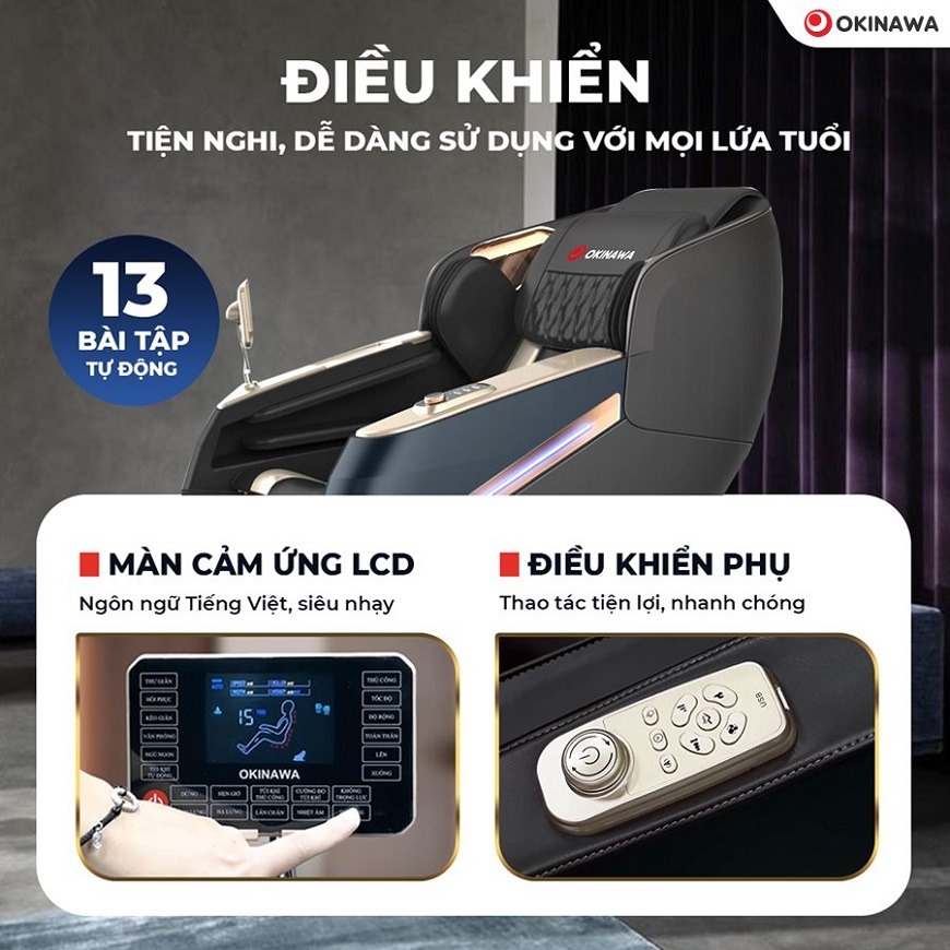 Ghế Massage Okinawa OS-261 3
