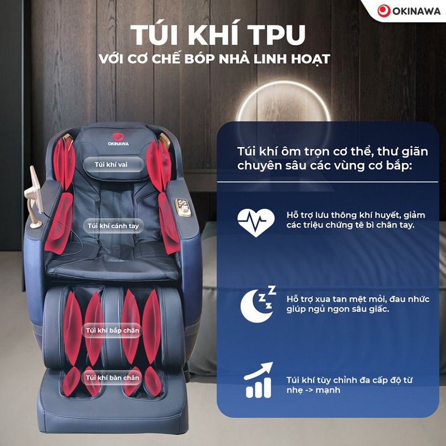 Ghế Massage Okinawa OS-261 5