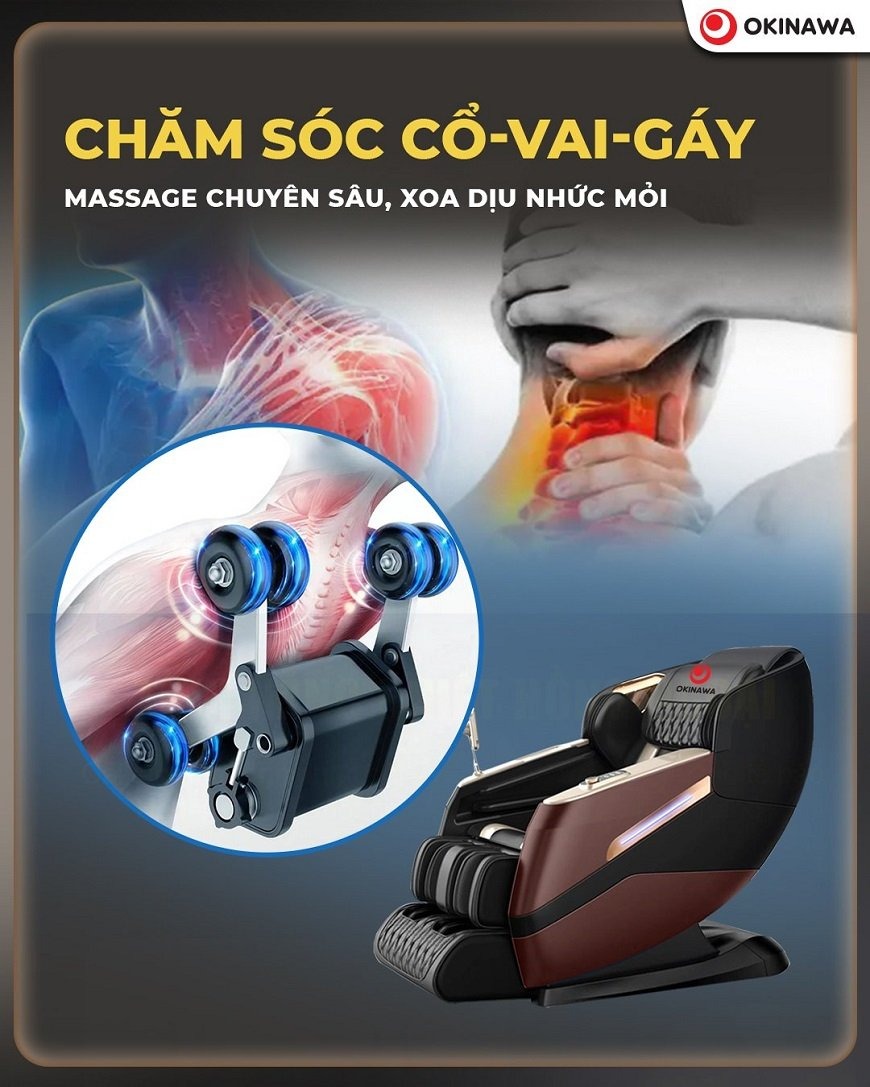 Ghế Massage Okinawa OS-265 4