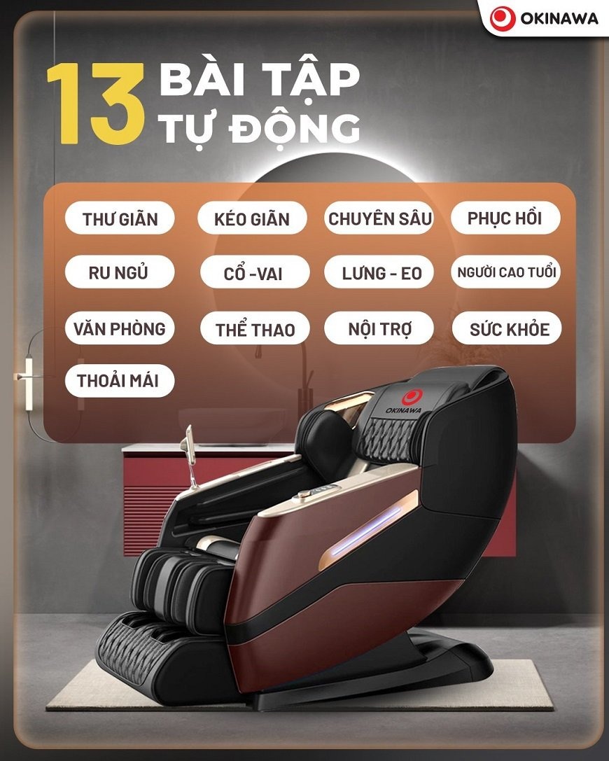 Ghế Massage Okinawa OS-265 7