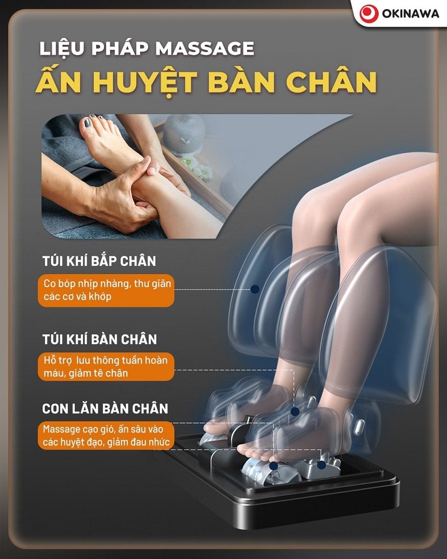 Ghế Massage Okinawa OS-265 9