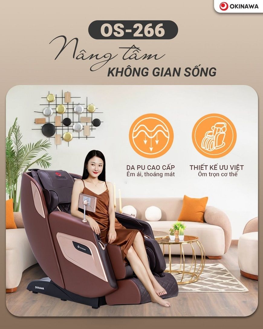 Ghế Massage Okinawa OS-266 2
