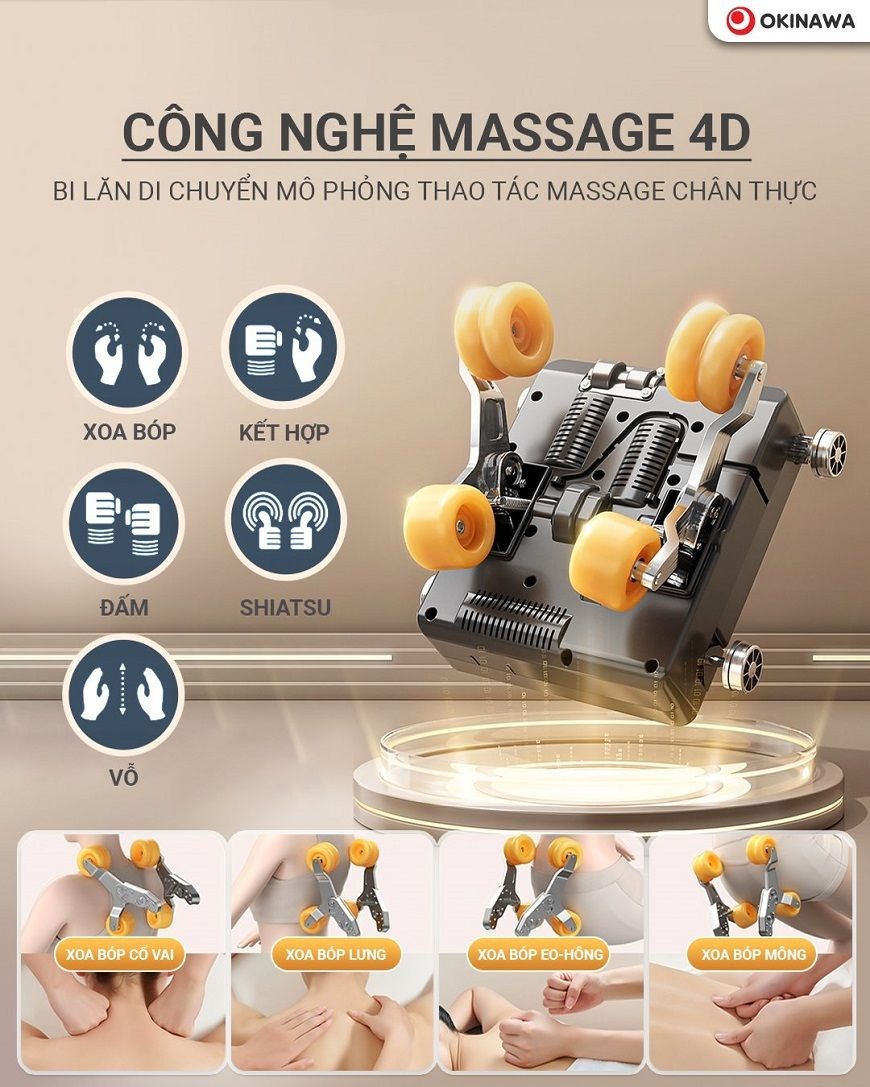 Ghế Massage Okinawa OS-266 3
