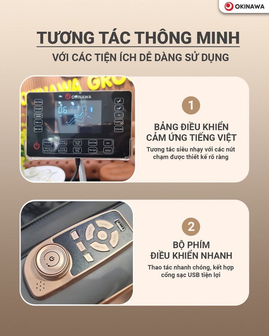 Ghế Massage Okinawa OS-266 5