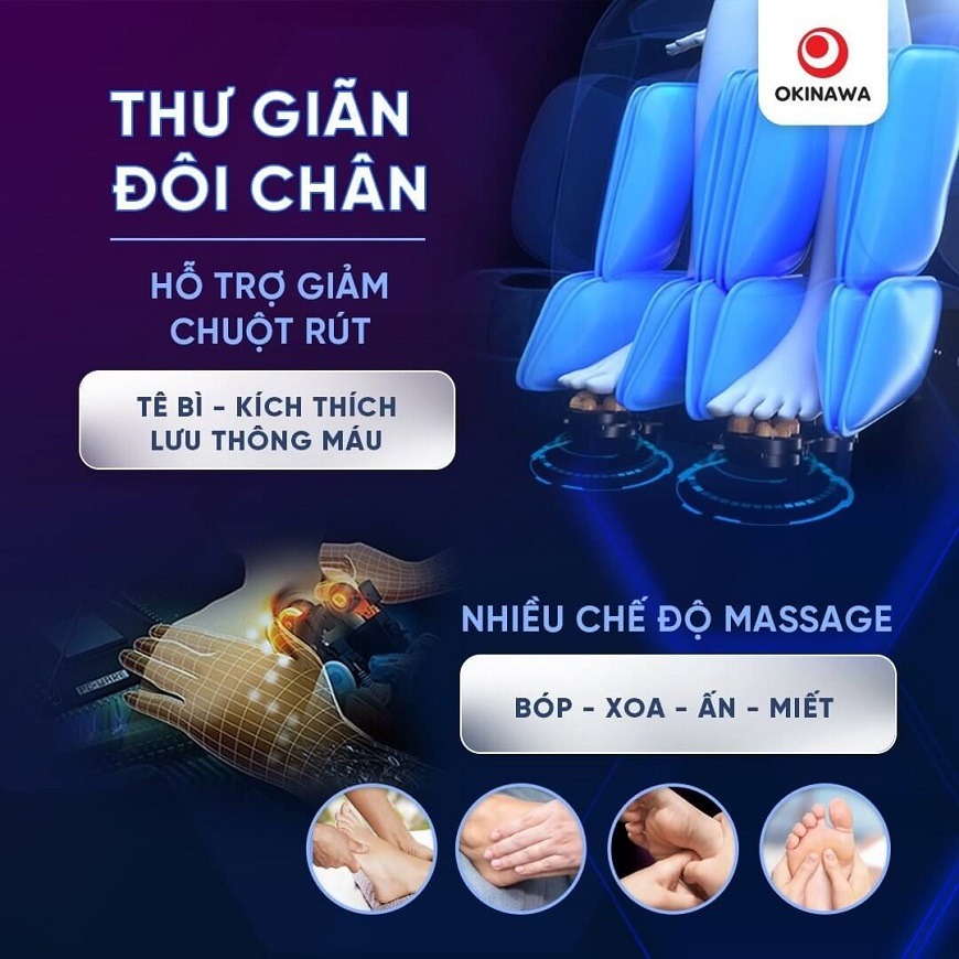 Ghế Massage Okinawa OS-268 4