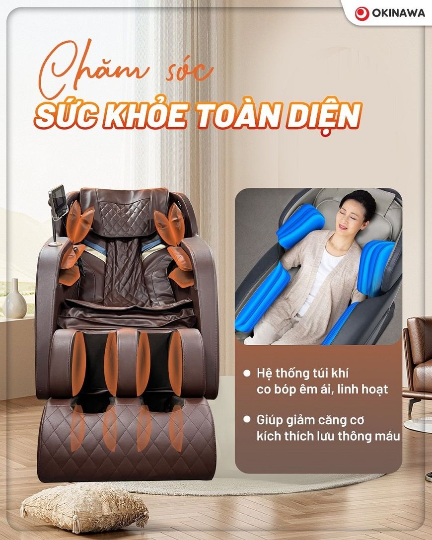 Ghế Massage Okinawa OS-272 6