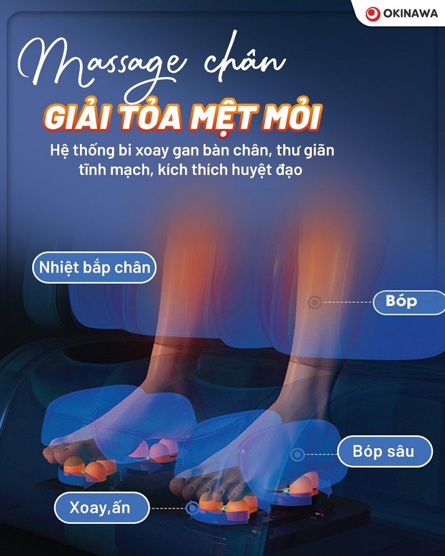 Ghế Massage Okinawa OS-272 8