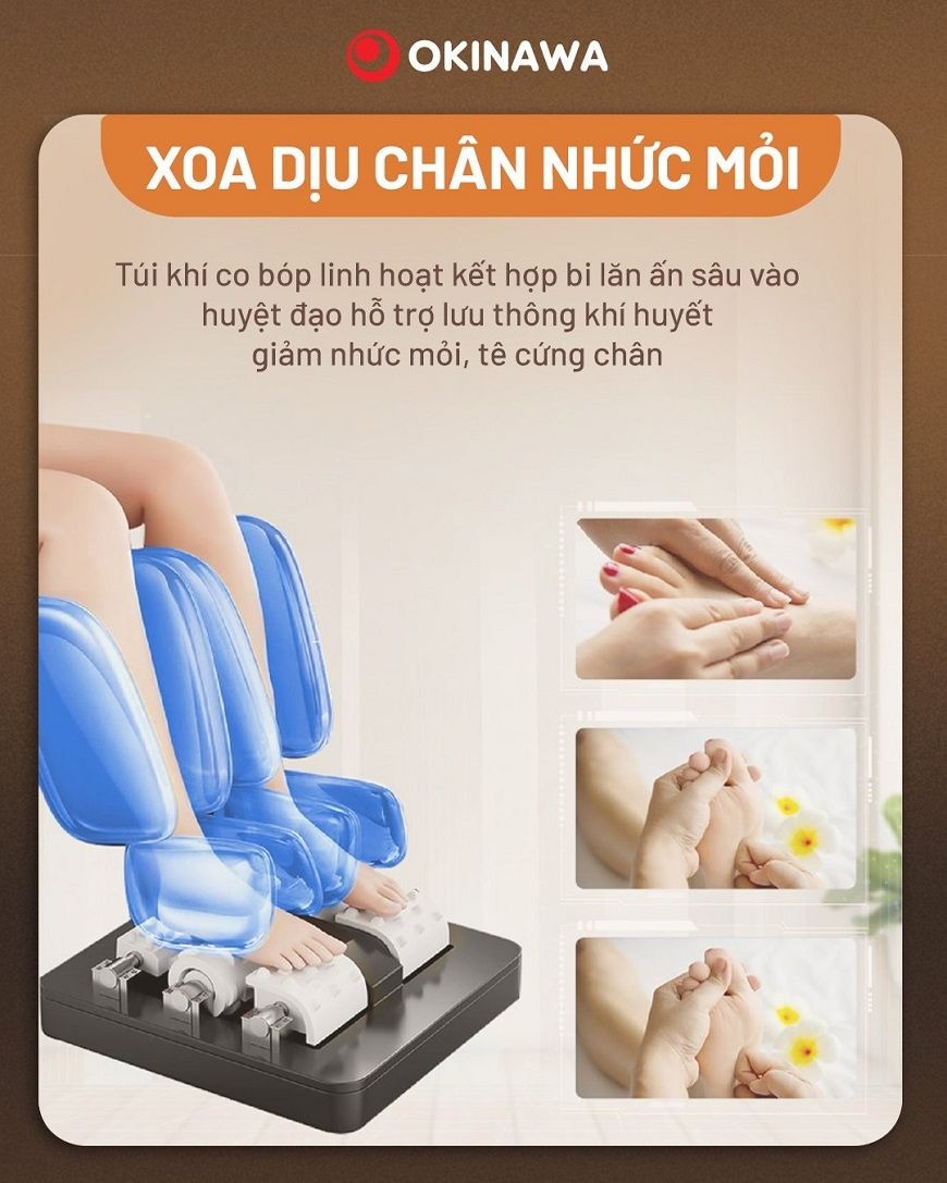 Ghế Massage Okinawa OS-302 9