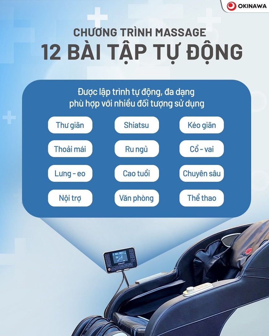 Ghế Massage Okinawa OS-303 3