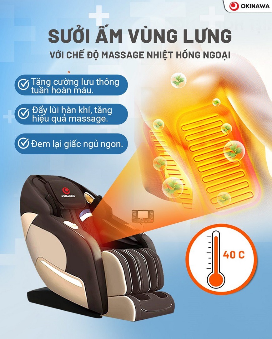 Ghế Massage Okinawa OS-303 5