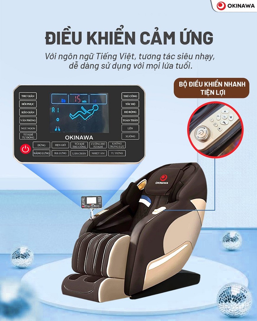Ghế Massage Okinawa OS-303 7