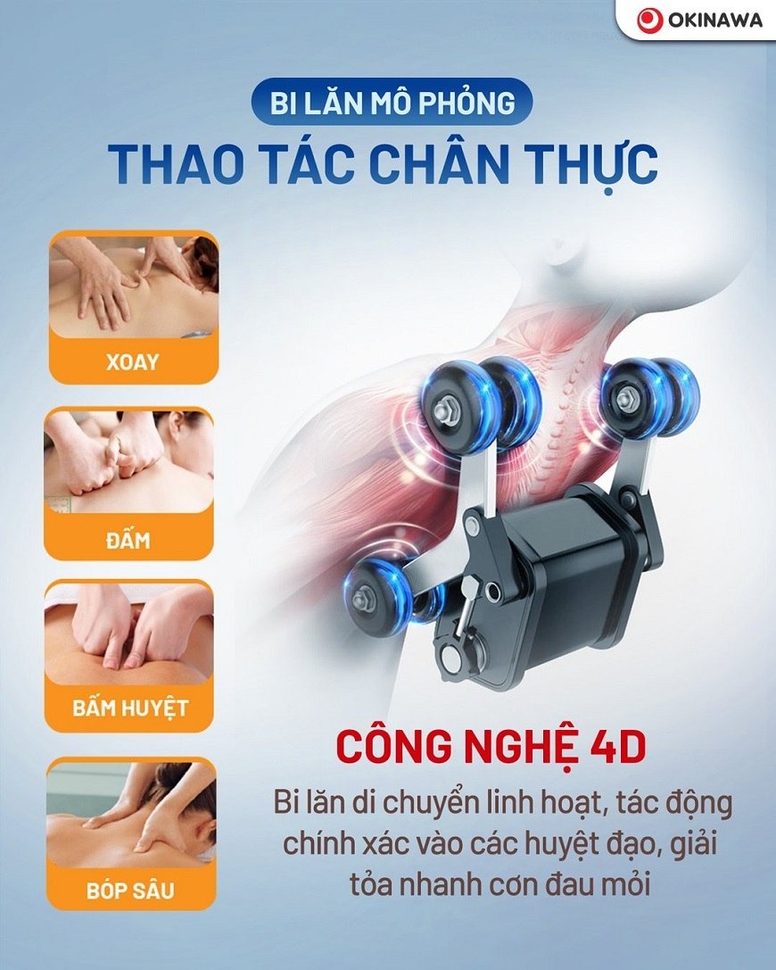Ghế Massage Okinawa OS-305 3