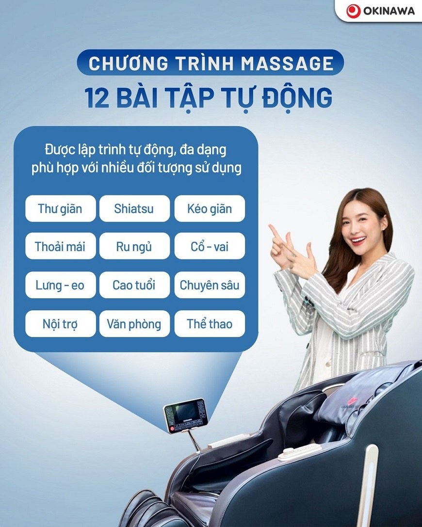 Ghế Massage Okinawa OS-305 4
