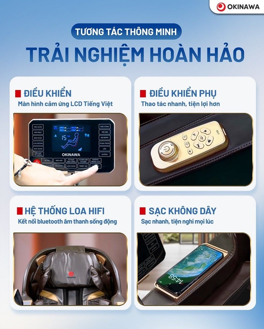 Ghế Massage Okinawa OS-305 6