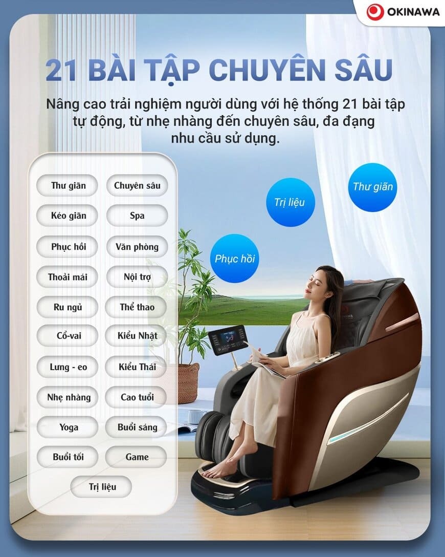 Ghế Massage Okinawa OS-313 3
