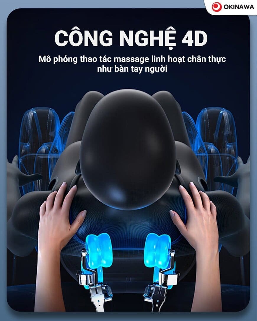 Ghế Massage Okinawa OS-313 4