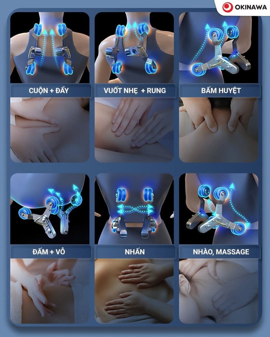 Ghế Massage Okinawa OS-313 5