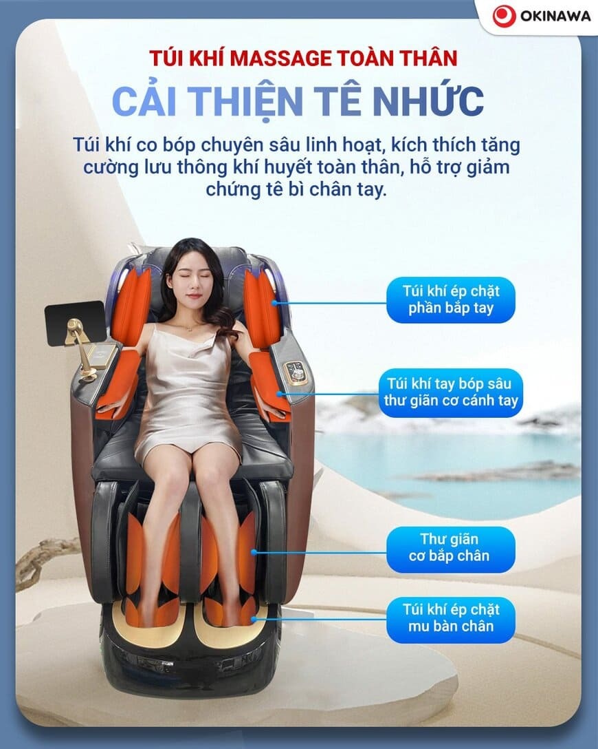 Ghế Massage Okinawa OS-313 7