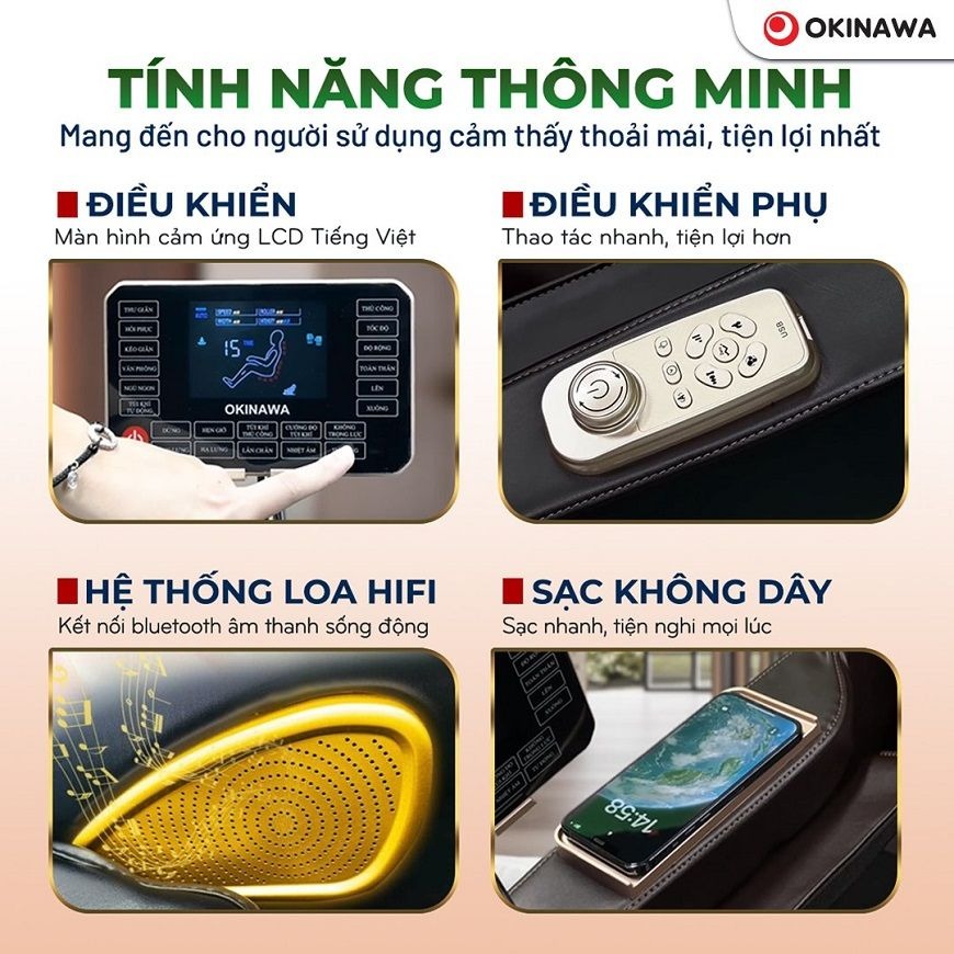 Ghế Massage Okinawa OS-319 5