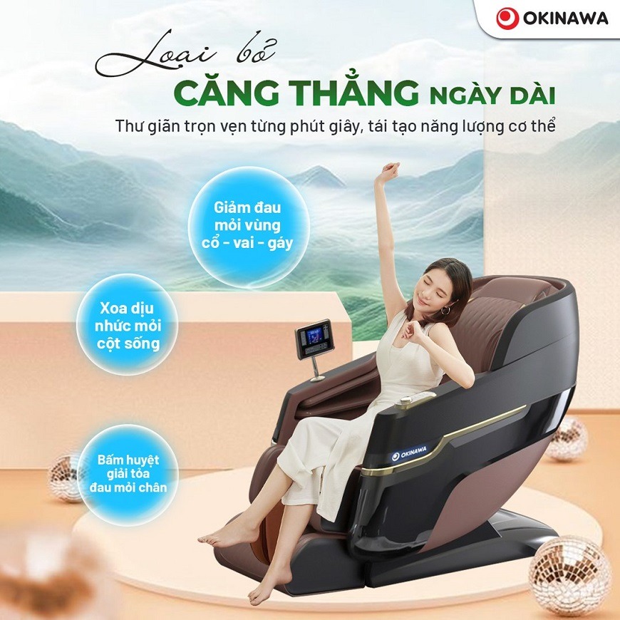 Ghế Massage Okinawa OS-319 7