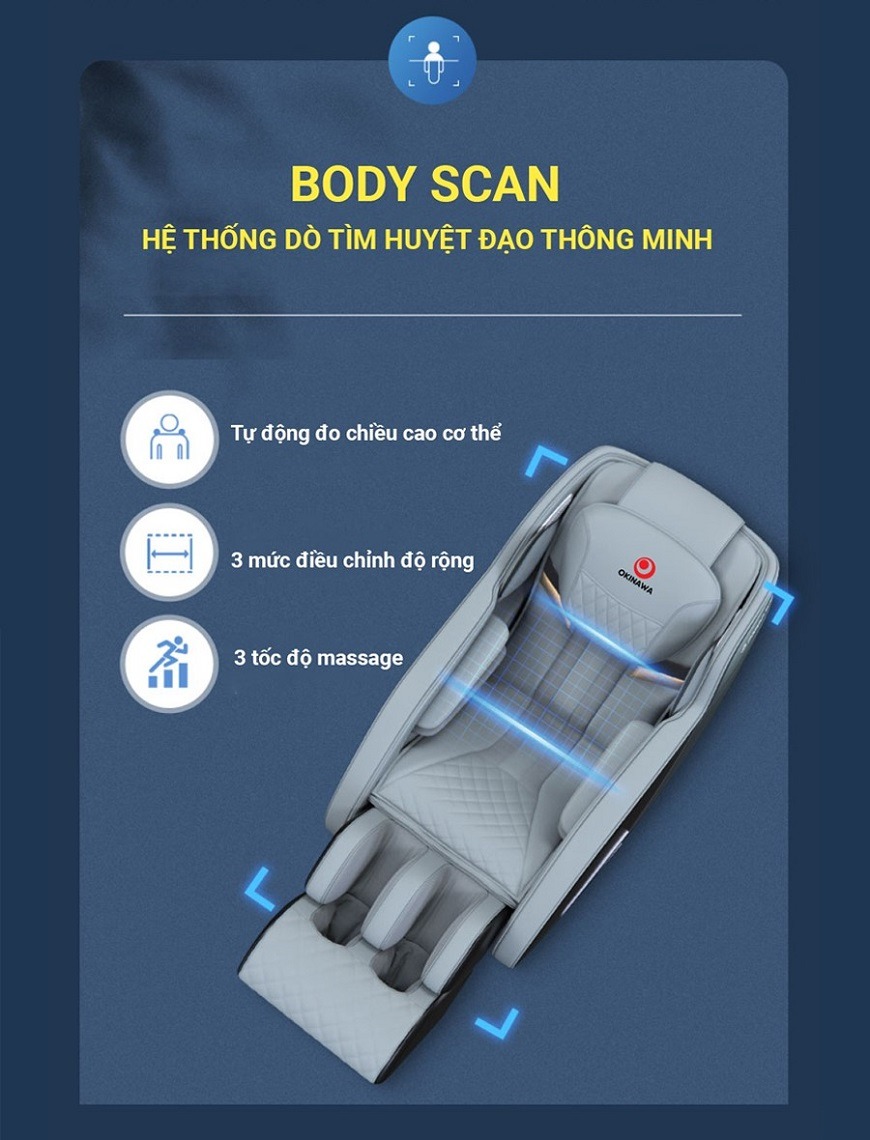 Ghế Massage Okinawa OS-325 5