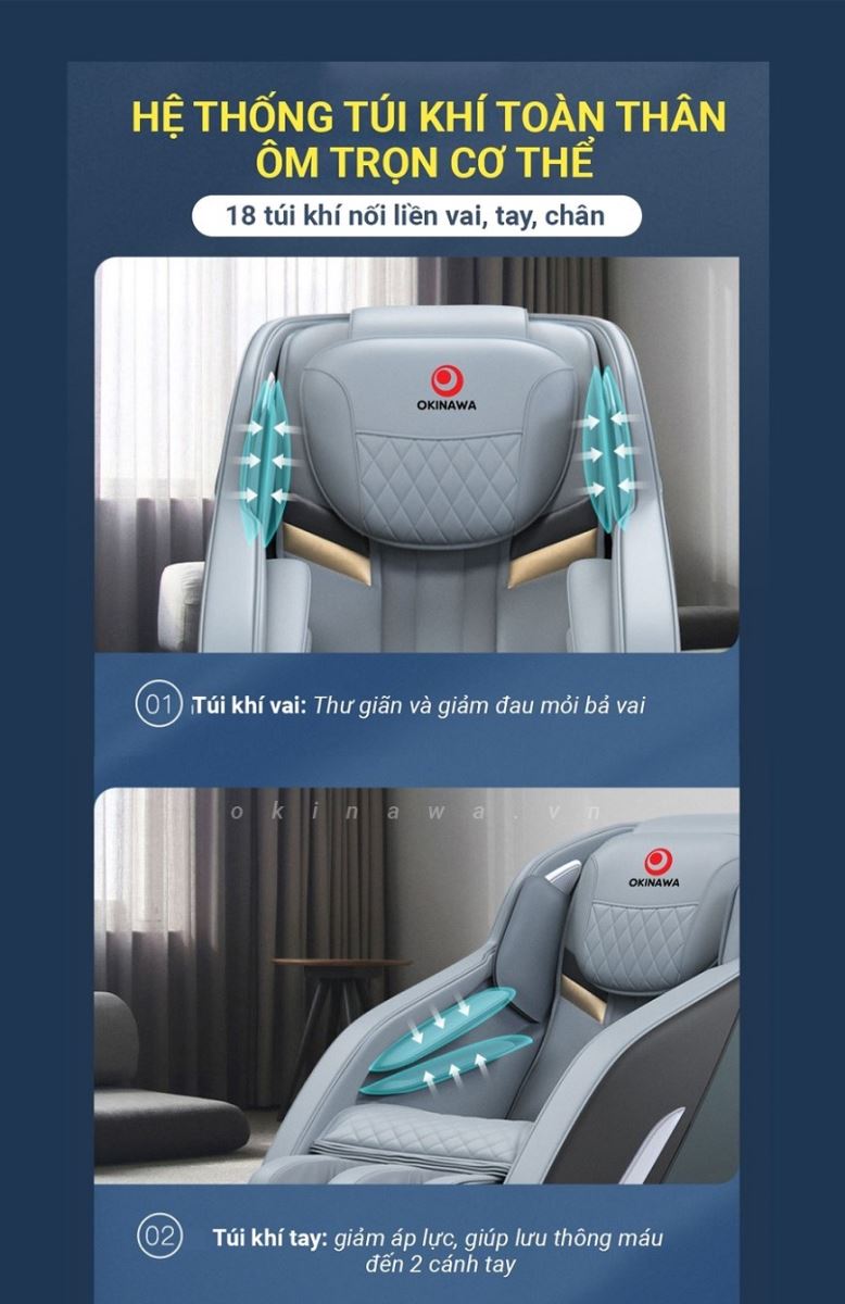 Ghế Massage Okinawa OS-325 6