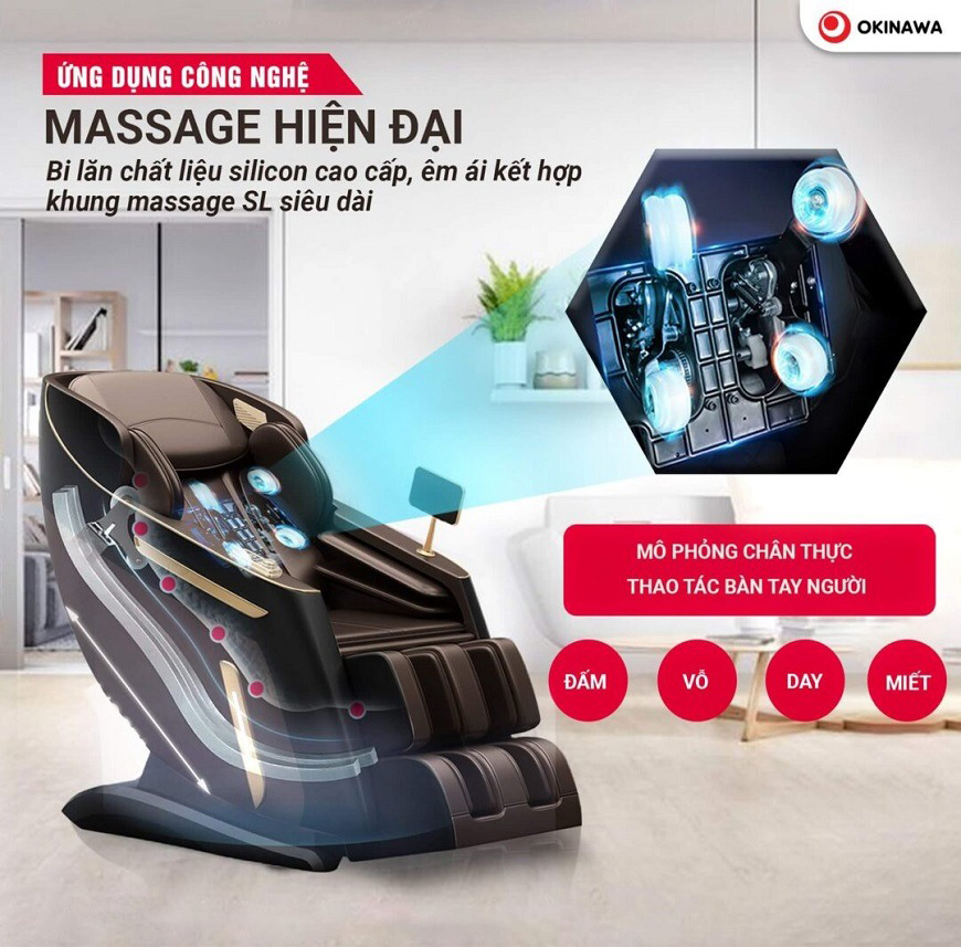 Ghế Massage Okinawa OS-328 3
