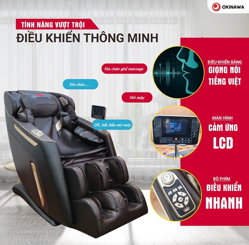 Ghế Massage Okinawa OS-328 4
