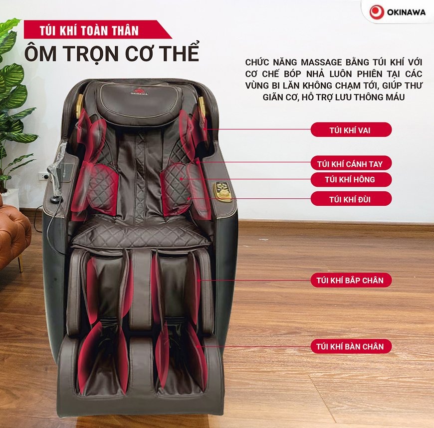 Ghế Massage Okinawa OS-328 6