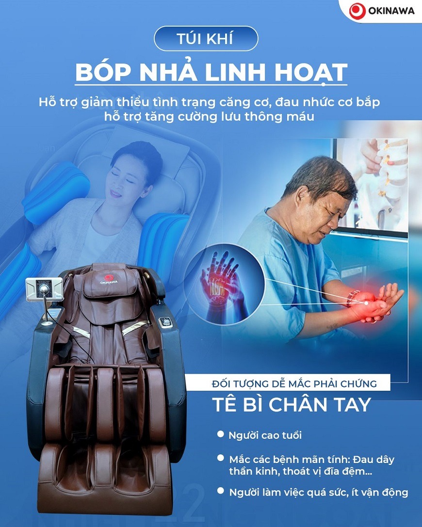 Ghế Massage Okinawa OS-393 7