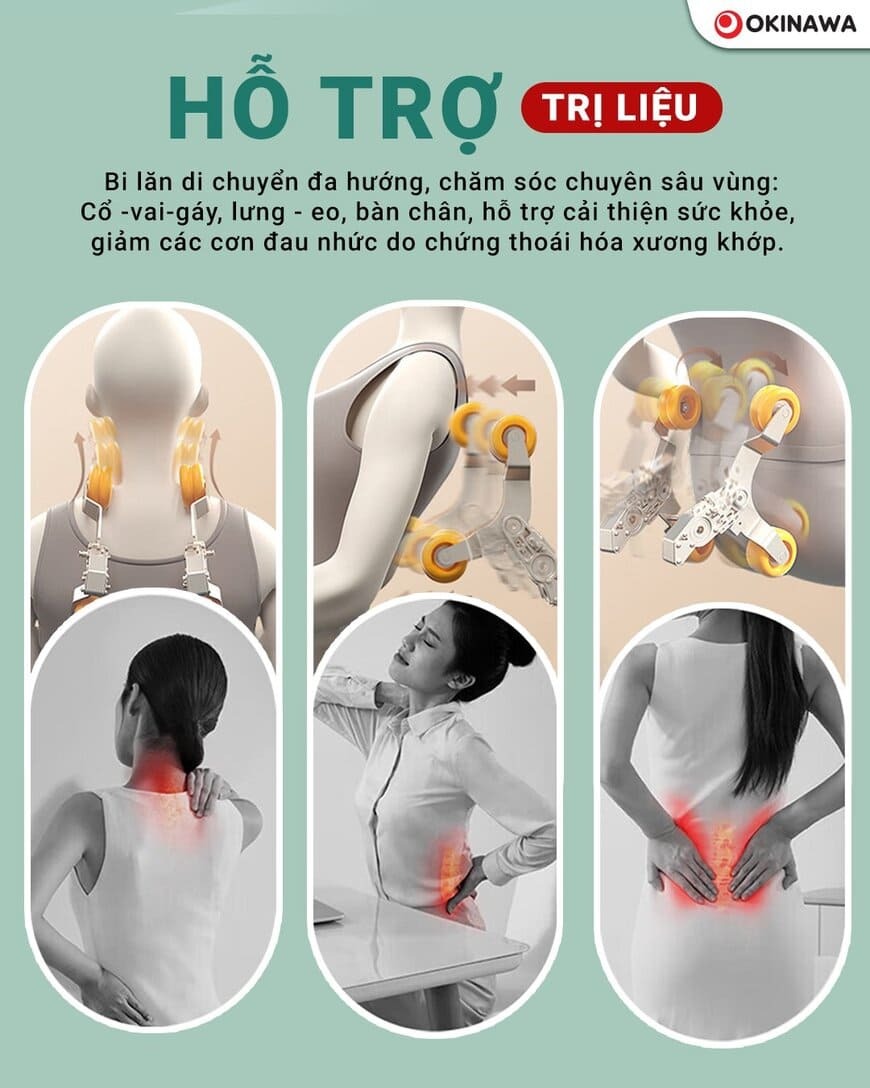 Ghế Massage Okinawa OS-410 5