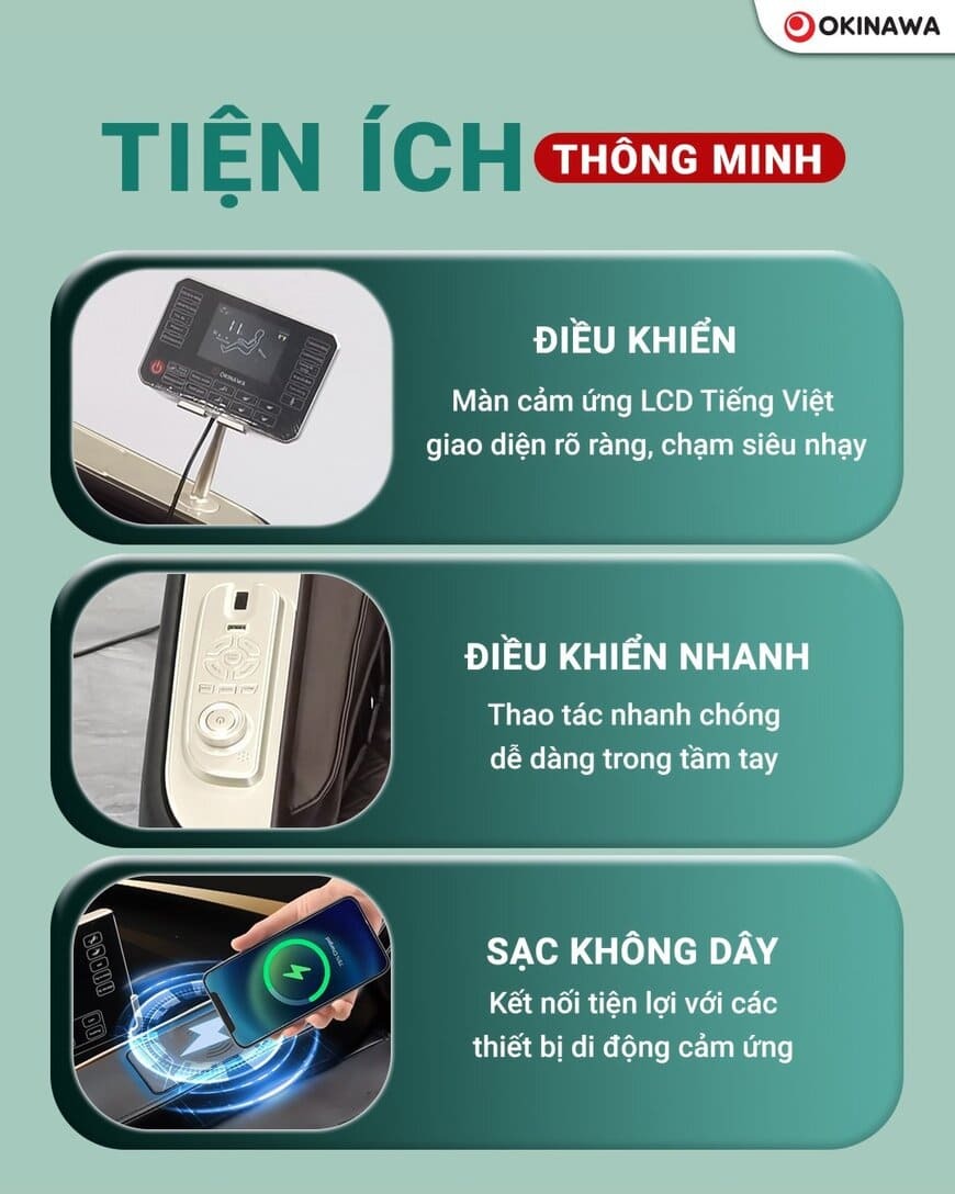 Ghế Massage Okinawa OS-410 7