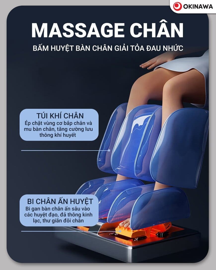 Ghế Massage Okinawa OS-456 11