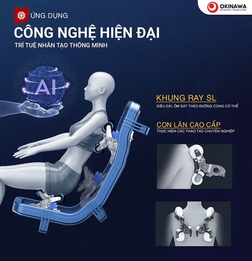 Ghế Massage Okinawa OS-468 3