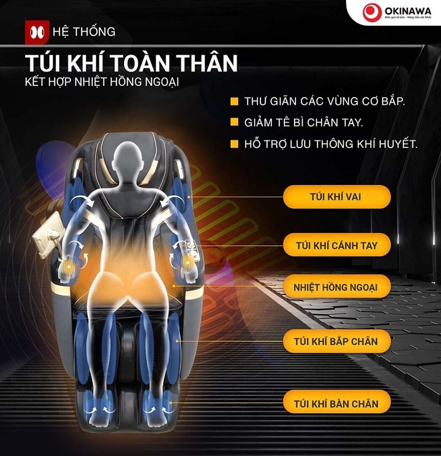 Ghế Massage Okinawa OS-468 5