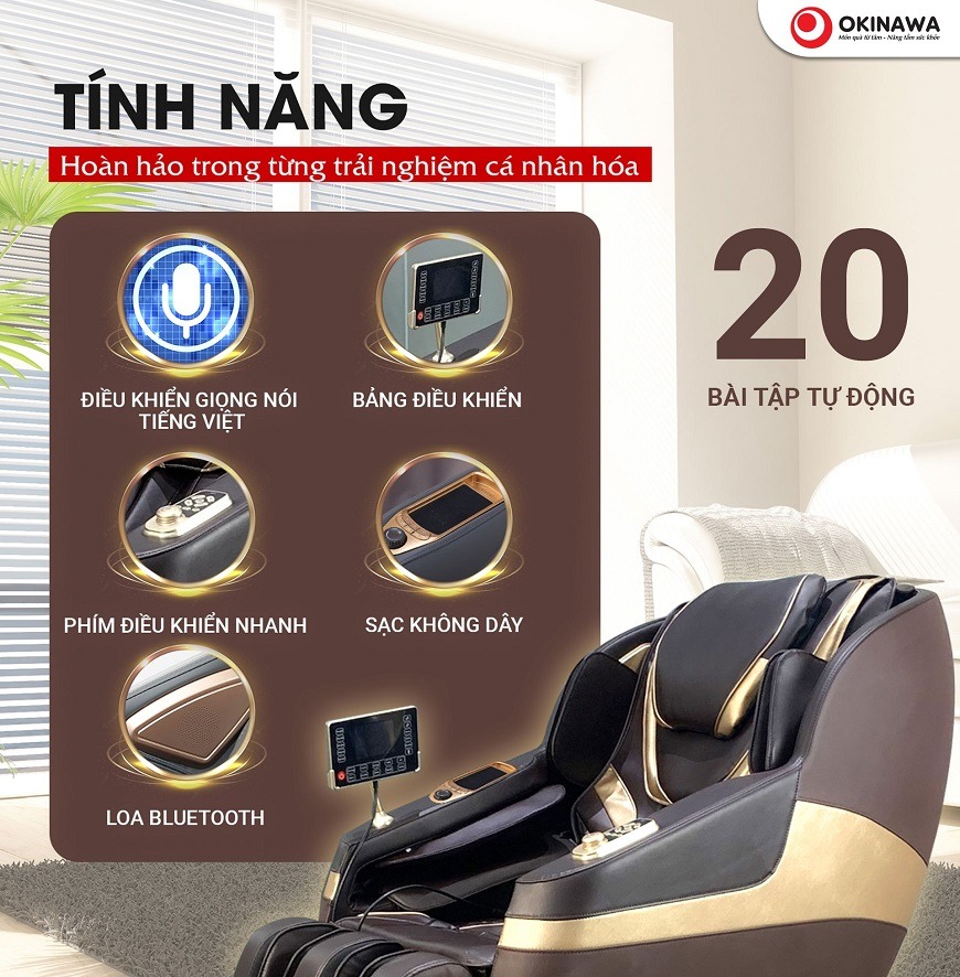 Ghế Massage Okinawa OS-469 4