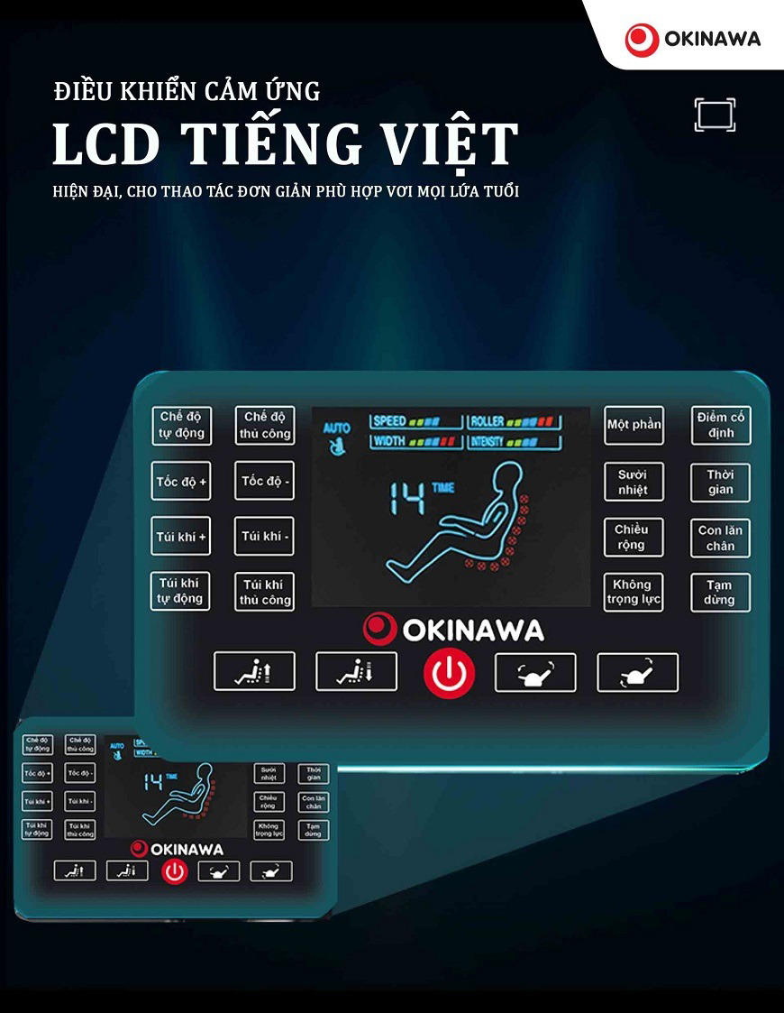 Ghế Massage Okinawa OS-488 6